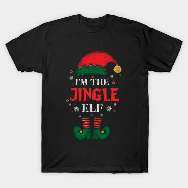 I'm The Jingle Elf T-Shirt by novaya